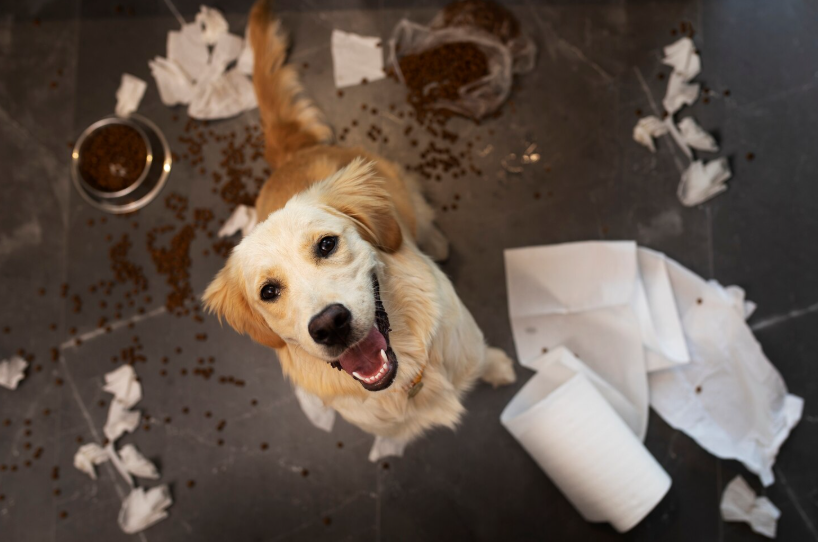 Why does my dog destroy everything? Anxiety, boredom or a natural need?
